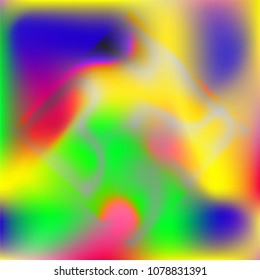 Gradient colorful background. Bright substrate.