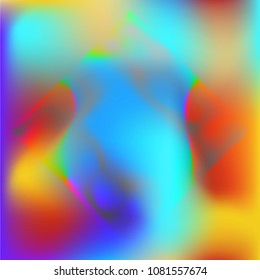 Gradient colorful background. Bright substrate.