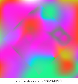 Gradient colorful background. Bright substrate.