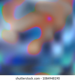 Gradient colorful background. Bright substrate.