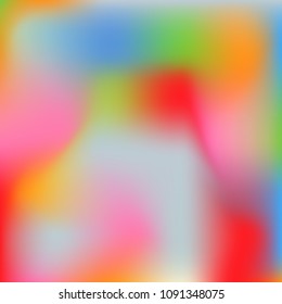 Gradient colorful background. Bright substrate.