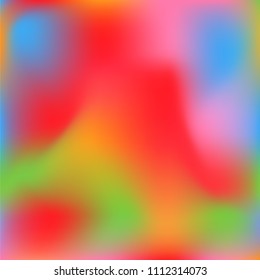 Gradient colorful background. Bright substrate.