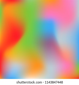 Gradient colorful background. Bright substrate.
