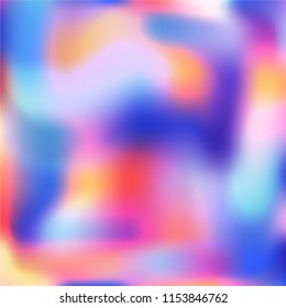 Gradient colorful background. Bright substrate.