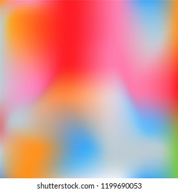 Gradient colorful background. Bright substrate.