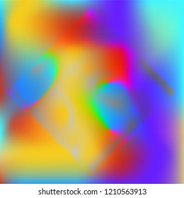 Gradient colorful background. Bright substrate.