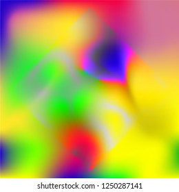 Gradient colorful background. Bright substrate.