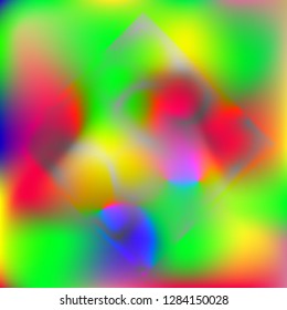 Gradient colorful background. Bright substrate.