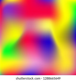 Gradient colorful background. Bright substrate.