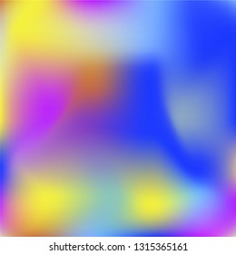 Gradient colorful background. Bright substrate.