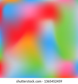 Gradient colorful background. Bright substrate.
