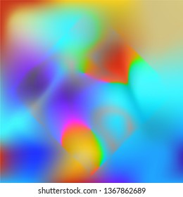 Gradient colorful background. Bright substrate.