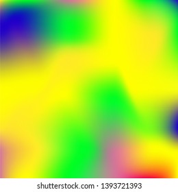 Gradient colorful background. Bright substrate.