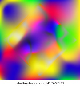 Gradient colorful background. Bright substrate.