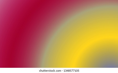 Gradient Colorful Background. For Greeting Card, Flyer, Poster, Brochure, Banner Calendar. Vector Illustration.