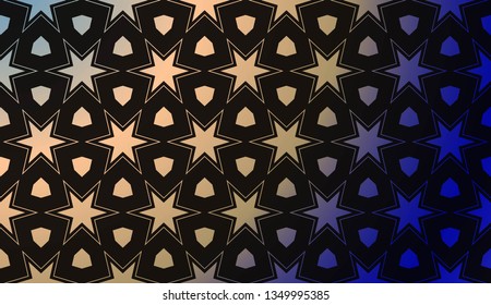 Gradient Colorful Background. For Greeting Card, Flyer, Poster, Brochure, Banner Calendar. Vector Illustration.
