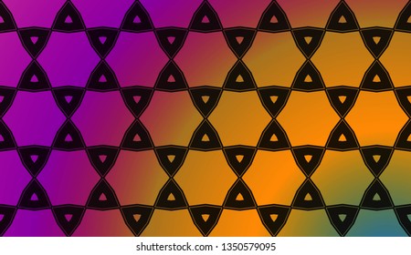 Gradient Colorful Background. For Greeting Card, Flyer, Poster, Brochure, Banner Calendar. Vector Illustration.