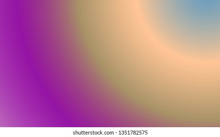 Gradient Colorful Background. For Greeting Card, Flyer, Poster, Brochure, Banner Calendar. Vector Illustration.