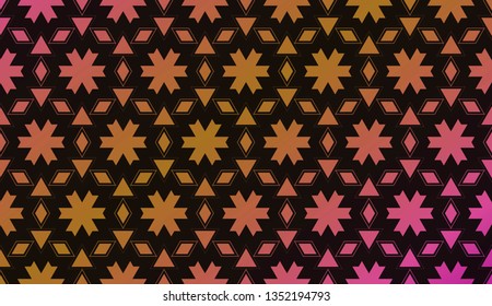Gradient Colorful Background. For Greeting Card, Flyer, Poster, Brochure, Banner Calendar. Vector Illustration.