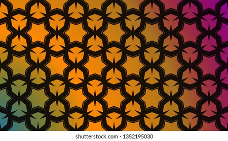 Gradient Colorful Background. For Greeting Card, Flyer, Poster, Brochure, Banner Calendar. Vector Illustration.