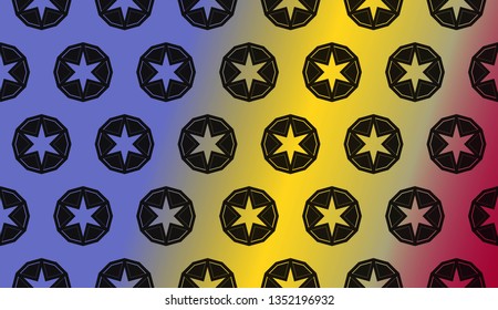 Gradient Colorful Background. For Greeting Card, Flyer, Poster, Brochure, Banner Calendar. Vector Illustration.