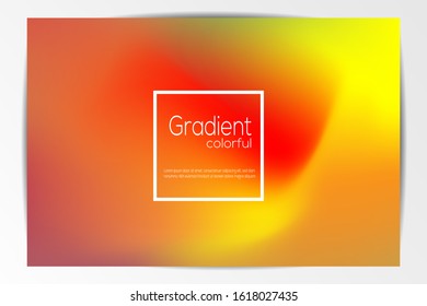 gradient colorful background Modern screen vector design for mobile app. Soft color gradients.