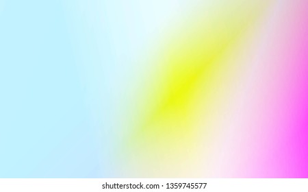 Gradient Colorful Background. For Your Graphic Invitation Card, Poster, Brochure. Vector Illustration