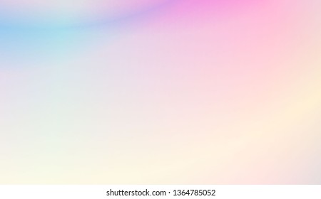 Gradient Colorful Background. For Your Graphic Invitation Card, Poster, Brochure. Vector Illustration