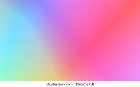 Gradient Colorful Background. For Your Graphic Invitation Card, Poster, Brochure. Vector Illustration