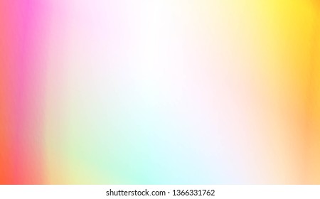 Gradient Colorful Background. For Your Graphic Invitation Card, Poster, Brochure. Vector Illustration