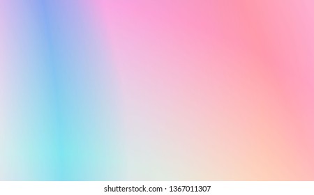 Gradient Colorful Background. For Your Graphic Invitation Card, Poster, Brochure. Vector Illustration