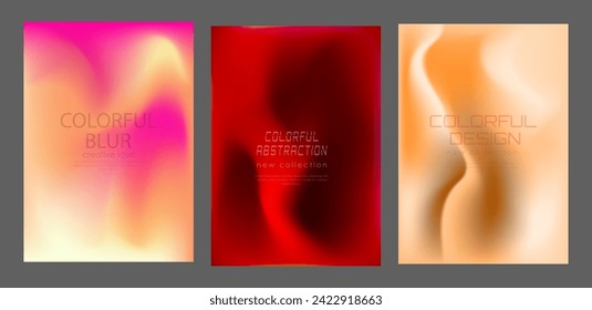 El gradiente. Borde colorido, fondo para las páginas de título de un libro, una revista de catálogo. Una plantilla para un cartel, cartel y folleto. Una versión abstracta del diseño moderno