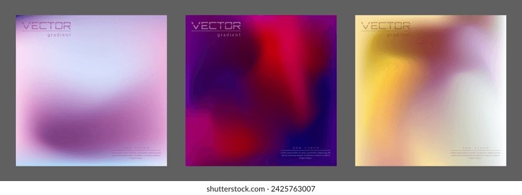 El gradiente. Desenfoque colorido, fondo para las páginas de título de un libro, una revista de catálogo. Una plantilla para un banner, póster y folleto. Una versión abstracta del diseño moderno