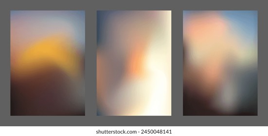 The gradient. Colorful blur, background for the title pages of a book, a catalog magazine. A template for a banner, poster and brochure. An abstract version of modern design