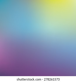 Gradient colorful blurred vector background