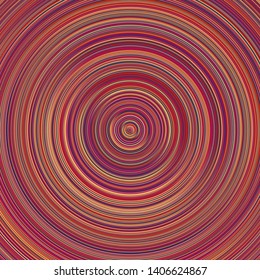 Gradient colorful concentric circle  background - abstract multicolor vector graphic design