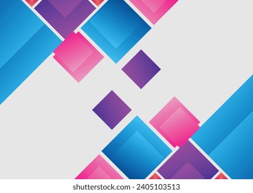 gradient colorful geometric background design