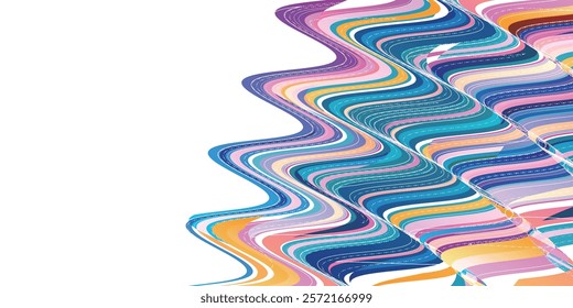 Gradient Colorful Geometric Pattern Background
