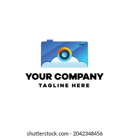 Gradient and colorful logo design template