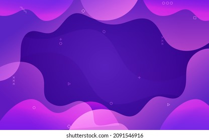 Gradient Colorful shapes background. Fluid gradient elements.