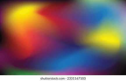 Gradient Colorful Vector Illustration Design