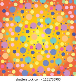 Gradient colorfull festival pattern vetor
