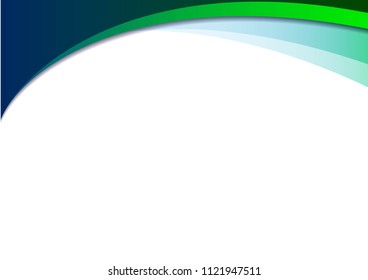 gradient colour line paper abstract background curve with white space for text background vector design.