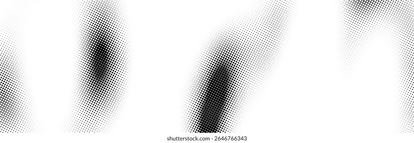Gradient comic dot background noise pattern grid vector wave. Overlay effect bitmap pixel vintage grain cartoon design retro duotone bg. Halftone graphic texture white paper manga abstract gritty spot