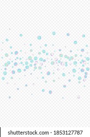 Gradient Confetti Happy Transparent Background. Unicorn Flying Circle Wallpaper. Carnaval Invitation. Colorful Independence Background.
