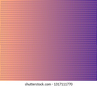  Gradient  coral and purple background with small ovals, with the effect of illusion. Eps10