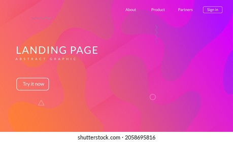 Gradient Cover. Cool Fluid Shape. 3d Multicolor Illustration. Vibrant Website. Art Landing Page. Dynamic Element. Violet Minimal Banner. Spectrum Paper. Lilac Gradient Cover