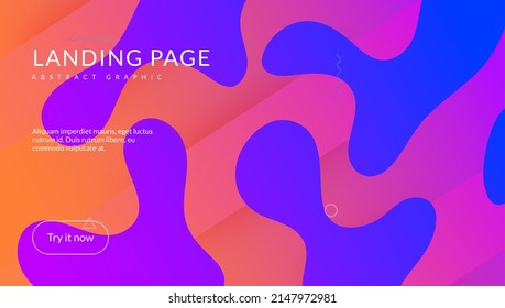 Gradient Cover. Neon Pattern. Technology Backdrop. Violet Hipster Background. Mobile Frame. Futuristic Banner. Art Geometric Design. Flow Landing Page. Violet Gradient Cover