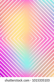 Gradient cover template. Minimal trendy layout with halftone. Futuristic gradient cover template for banner, presentation and brochure. Minimalistic colorful shapes. Abstract business illustration