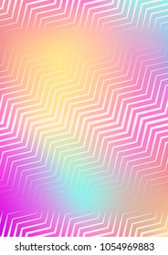 Gradient cover template. Minimal trendy layout with halftone. Futuristic gradient cover template for banner, presentation and brochure. Minimalistic colorful shapes. Abstract business illustration